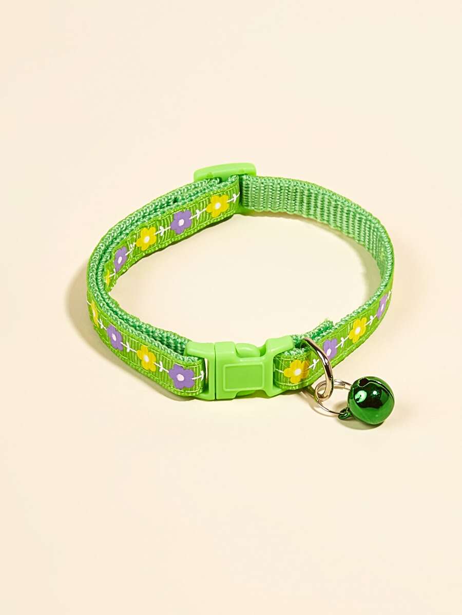 Flower Print Pet Collar