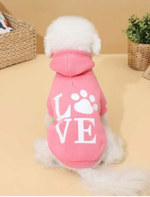 Pink Love Hoodie