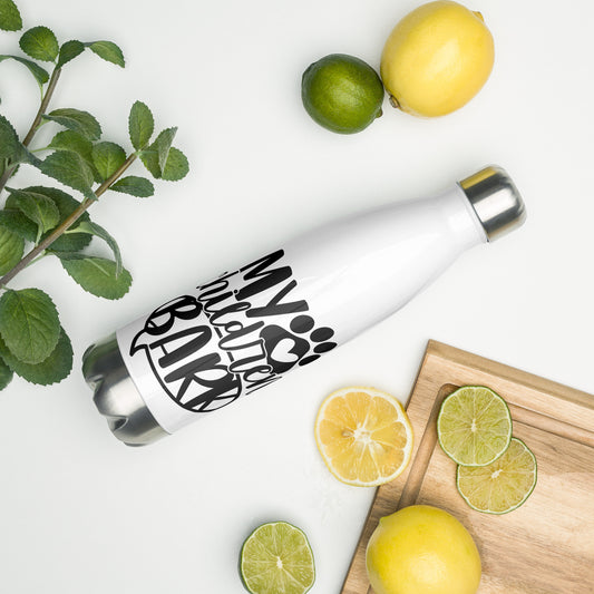 My Children Bark Stainless Steel Water Bottle