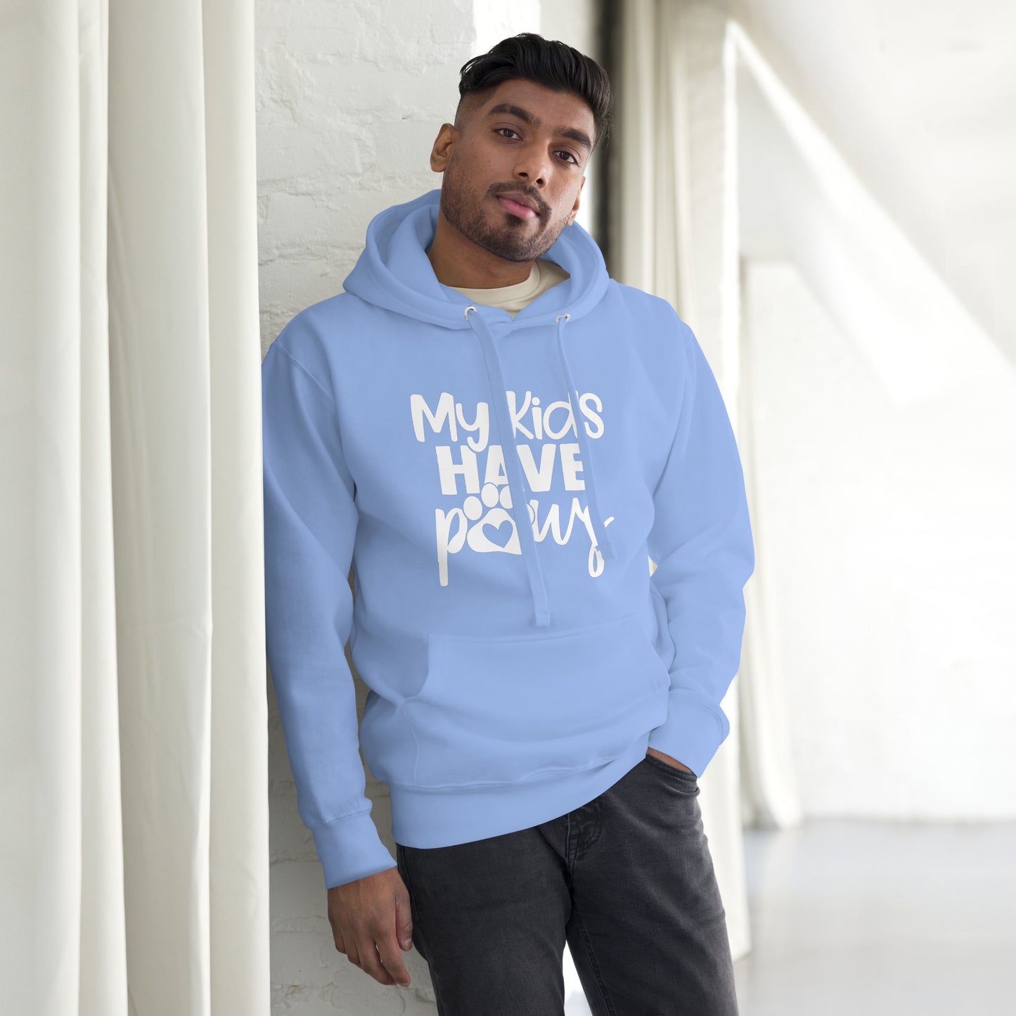 My Kids Have Four Paws Unisex Hoodie