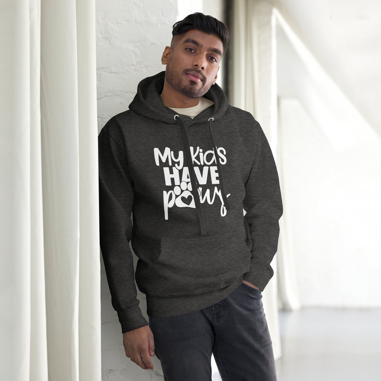My Kids Have Four Paws Unisex Hoodie