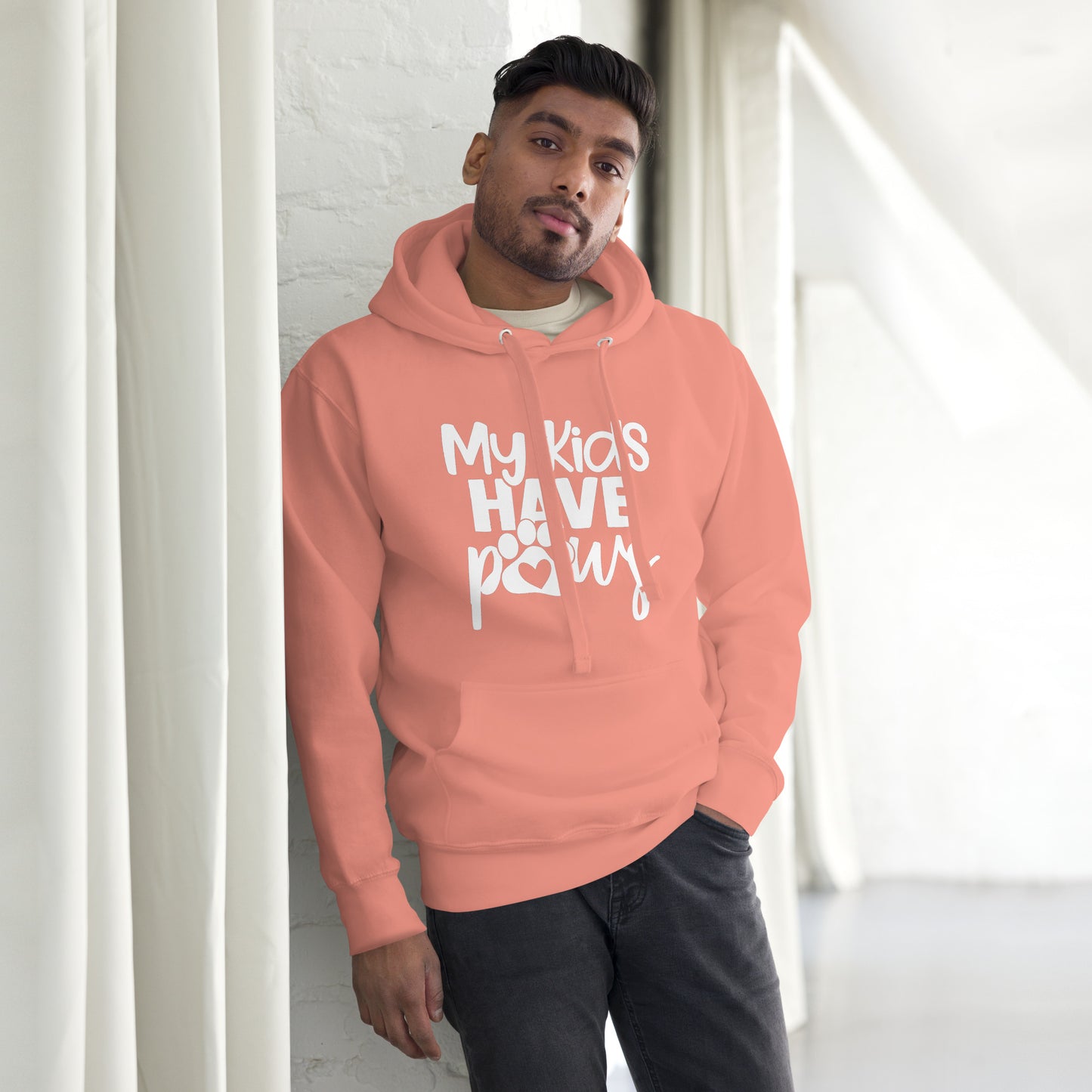 My Kids Have Four Paws Unisex Hoodie
