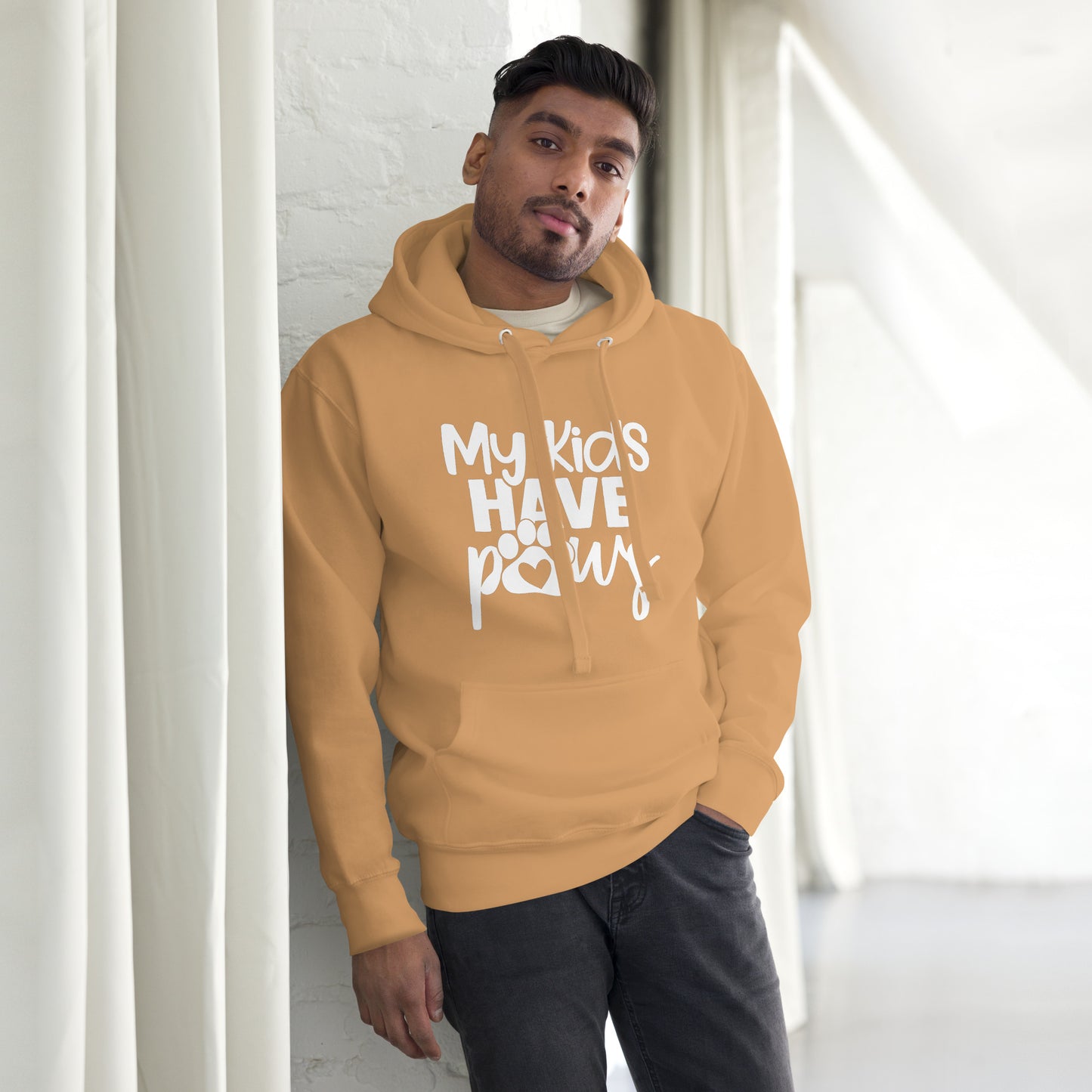 My Kids Have Four Paws Unisex Hoodie