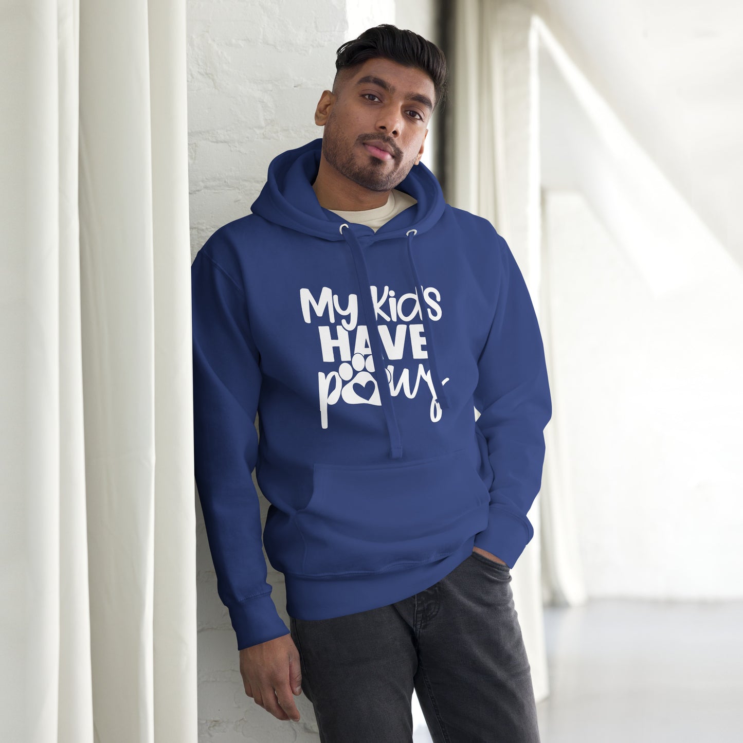 My Kids Have Four Paws Unisex Hoodie