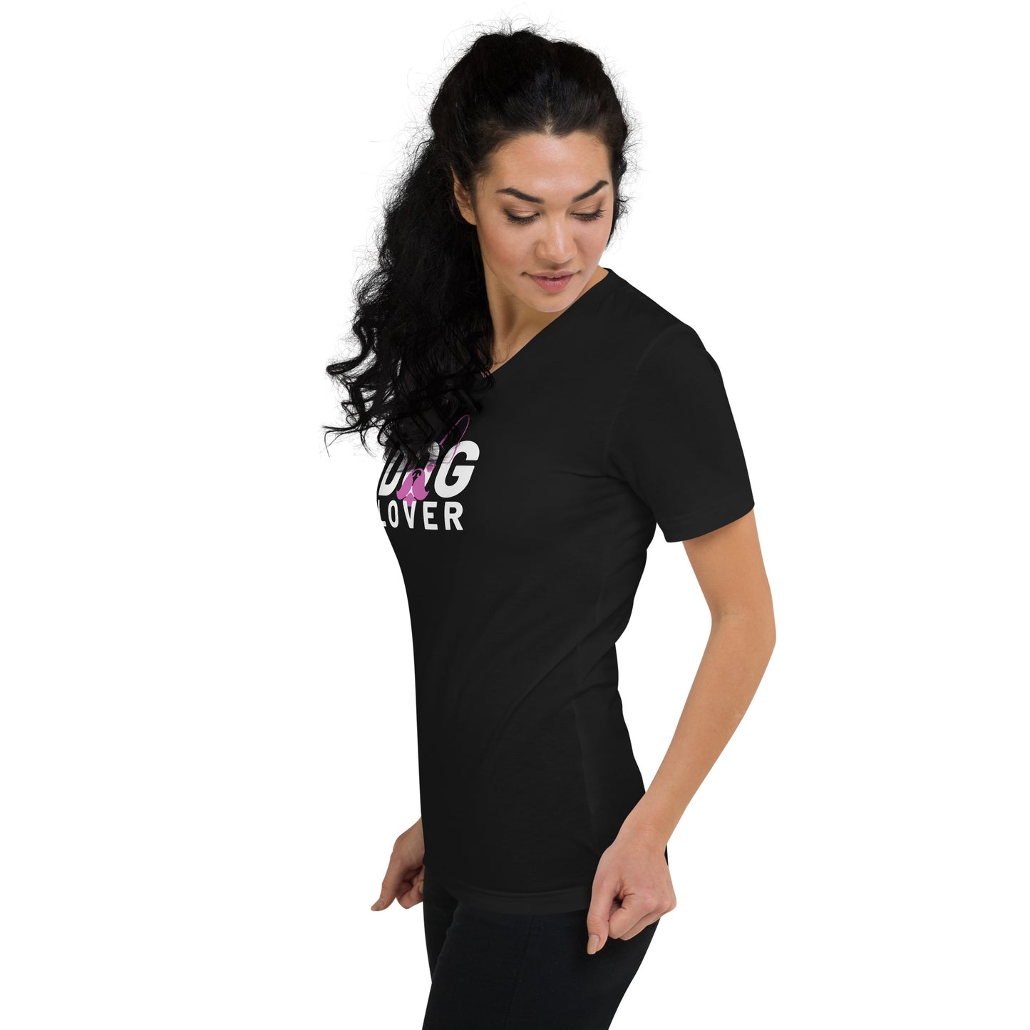 Dog Lover Unisex Short Sleeve V-Neck T-Shirt