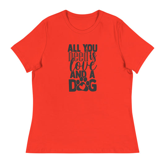 Love and a Dog T-Shirt