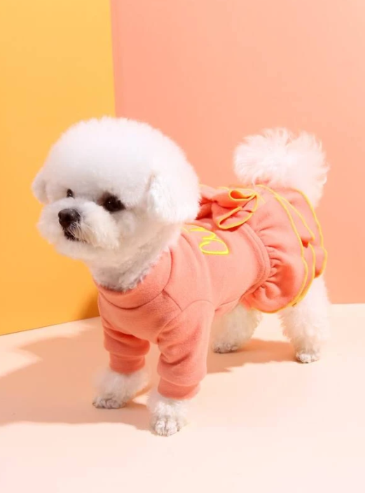 "Cute" Tiered Layered Dog Dress